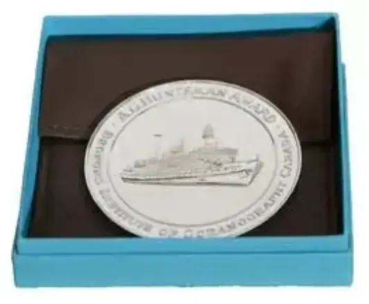 A.G. Huntsman Medal received by A.G. Huntsman Medal received by Prof. Trevor Platt