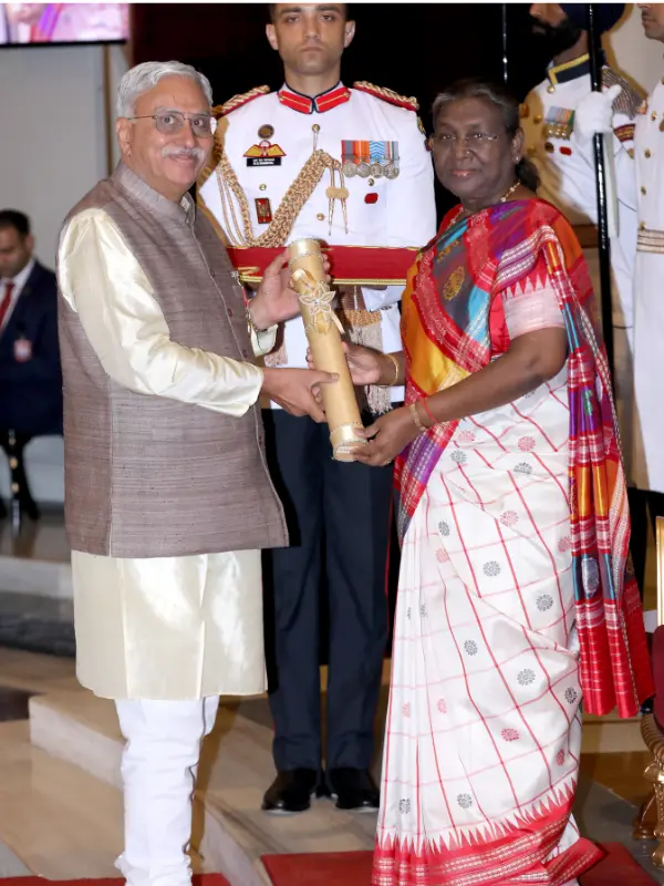 Dr. Shailesh Nayak was honoured with Padma Shri,