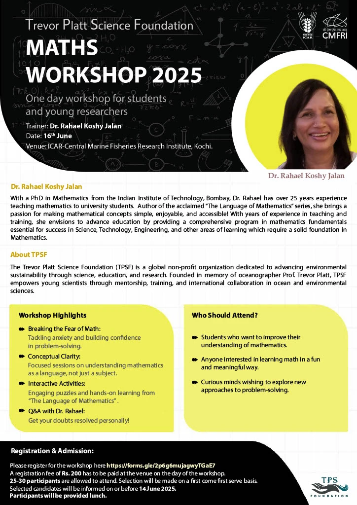 TPSF Math Workshop, Kochi