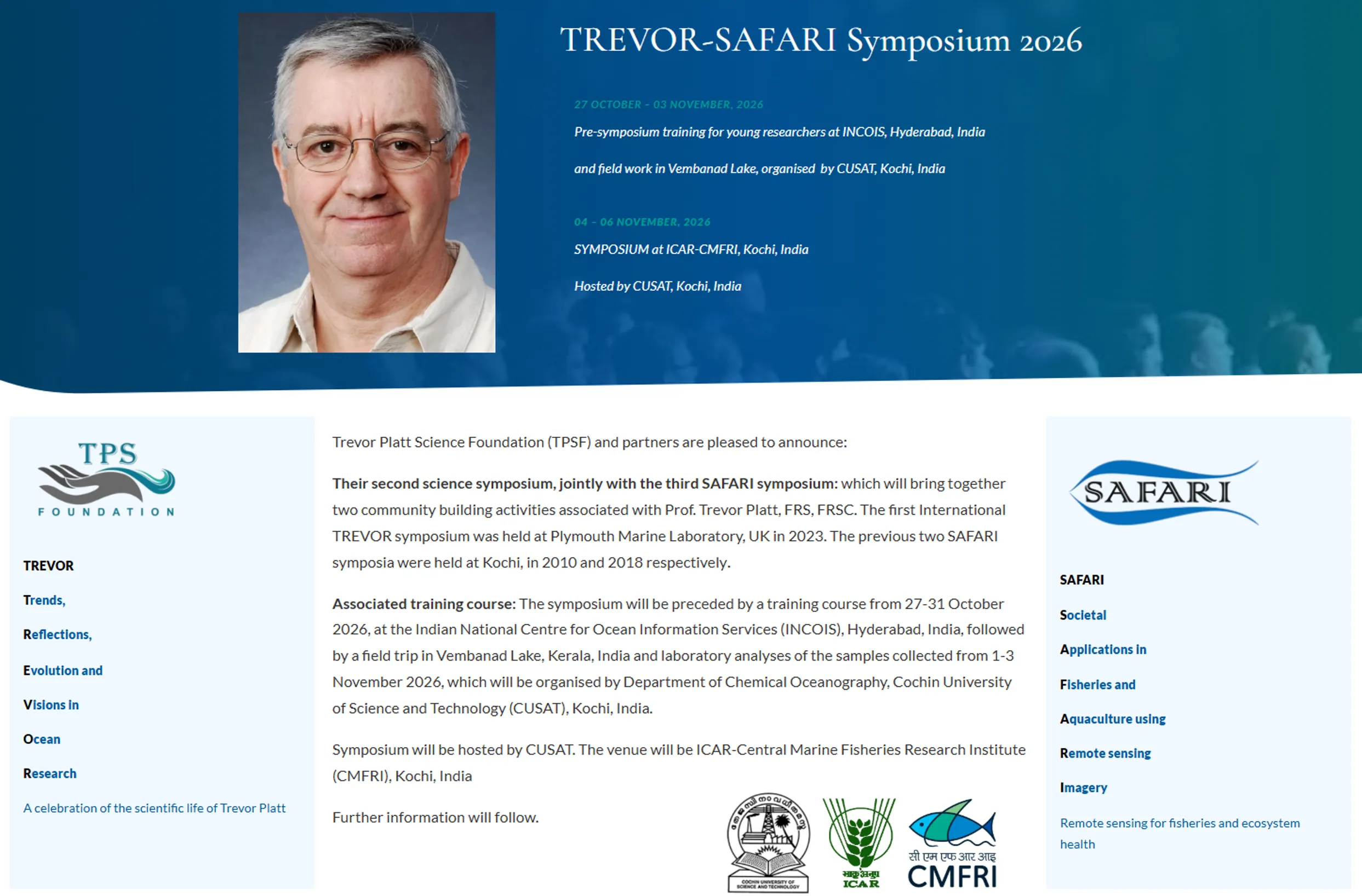 TREVORSymp26 TREVOR-SAFARI Symposium 2026